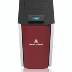 Mareli Systems peć na pelet, crvena i crna