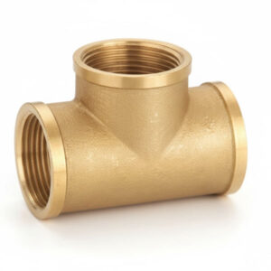 Teštik MS mesingani fiting za spajanje i razdvajanje tri cevi u sistemima grejanja, hlađenja i vodovoda