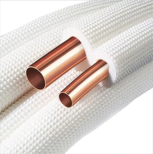 Meka predizolovana bakarna cev, savitljiva i jednostavna za ugradnju u rashladne i klimatizacione sisteme