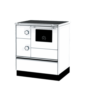 Alfa Plam Alfa 70 – šporet na čvrsto gorivo sa rernom i grejnom pločom