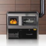 Šporet na drva za etažno grejanje sa rernom