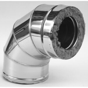 Prohramsko dimnjačko koleno sa izolacijom