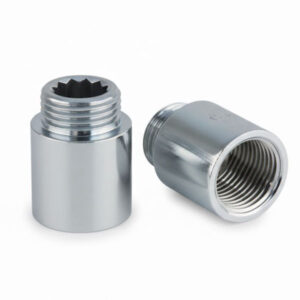 Produžetak 1/2 hrom mesingani fiting sa hromiranim slojem za produžavanje navoja i povezivanje cevi