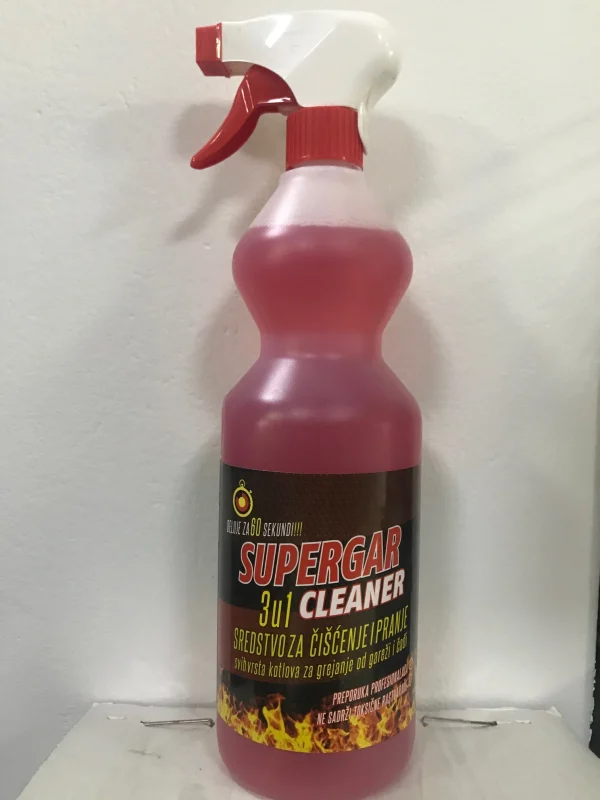Supergar 3u1 sredstvo za čišćenje boce