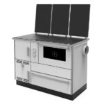 Alfa Term 35 kotao-šporet na čvrsto gorivo sa rernom i grejnom pločom, snage 32 kW za etažno grejanje